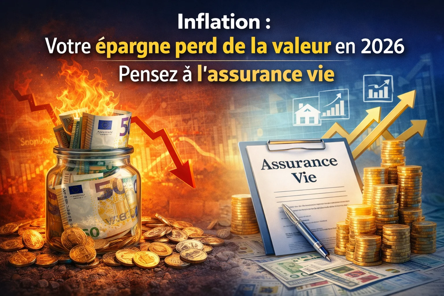 Inflation en hausse : votre épargne perd de la valeur