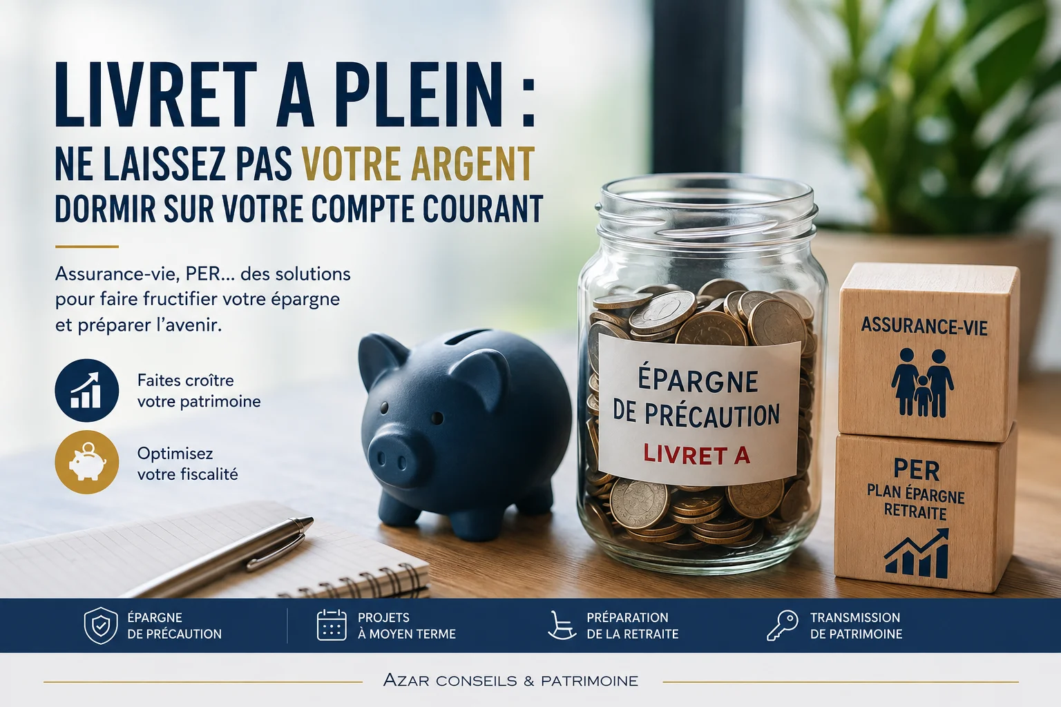 Livret A plein : pourquoi laisser trop d’argent sur son compte courant peut vous coûter cher